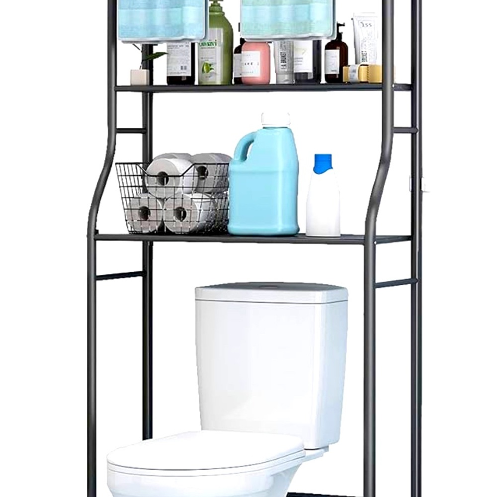 Over toilet shelves, Udear brand silver